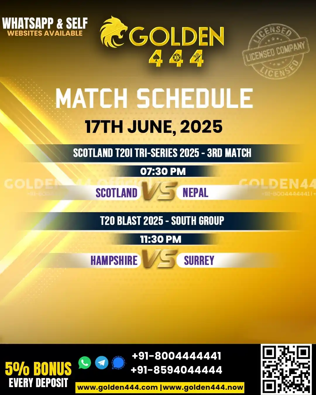 Golden444official post