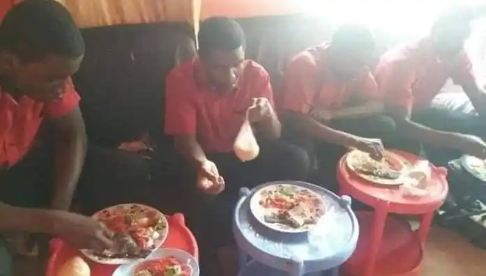Image from Official National Science & Maths Quiz: Banku before quiz?  How can you win? 😅🤧...