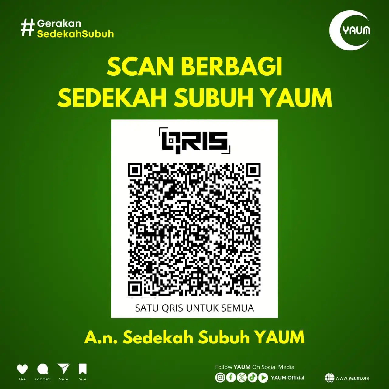 Image from Sedekah Subuh YAUM: Bismillah, Kalau mau didoain sama 2 malaikat, yuk coba sedekah subuh ...