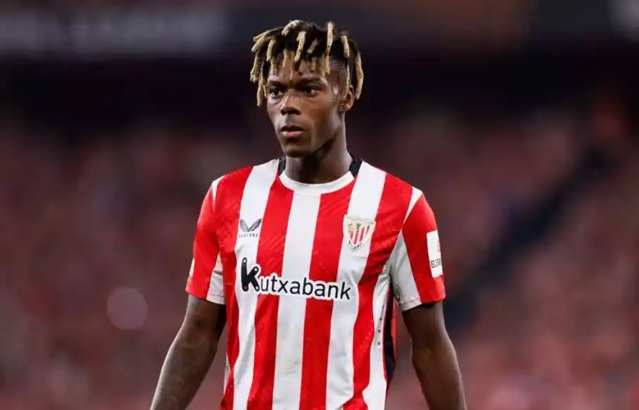 Image from Mirror | Arsenal: *🚨BREAKING NEWS🚨* Arsenal transfer target Nico Williams 'SAYS YES' ...