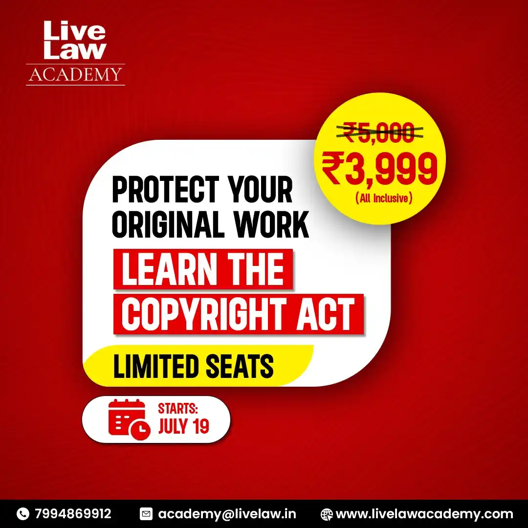 Image from LiveLaw Academy: Copyright Mastery Course with Advocate Rahul Bajaj Rhodes Scholar | IP...