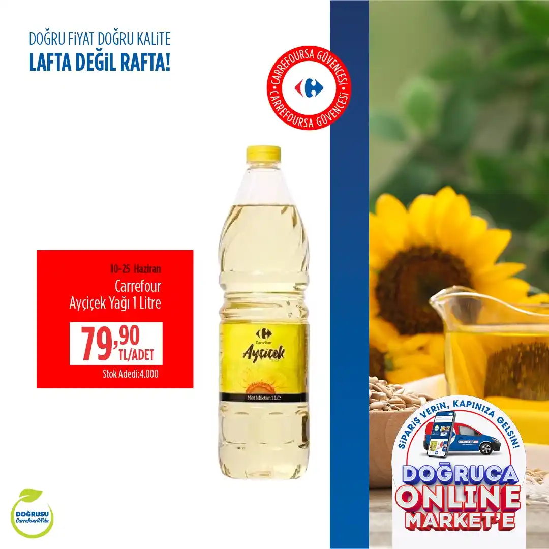 Image from CarrefourSA: Doğru fiyat, doğru kalite lafta değil rafta! 💙  Seçili Carrefour piri...