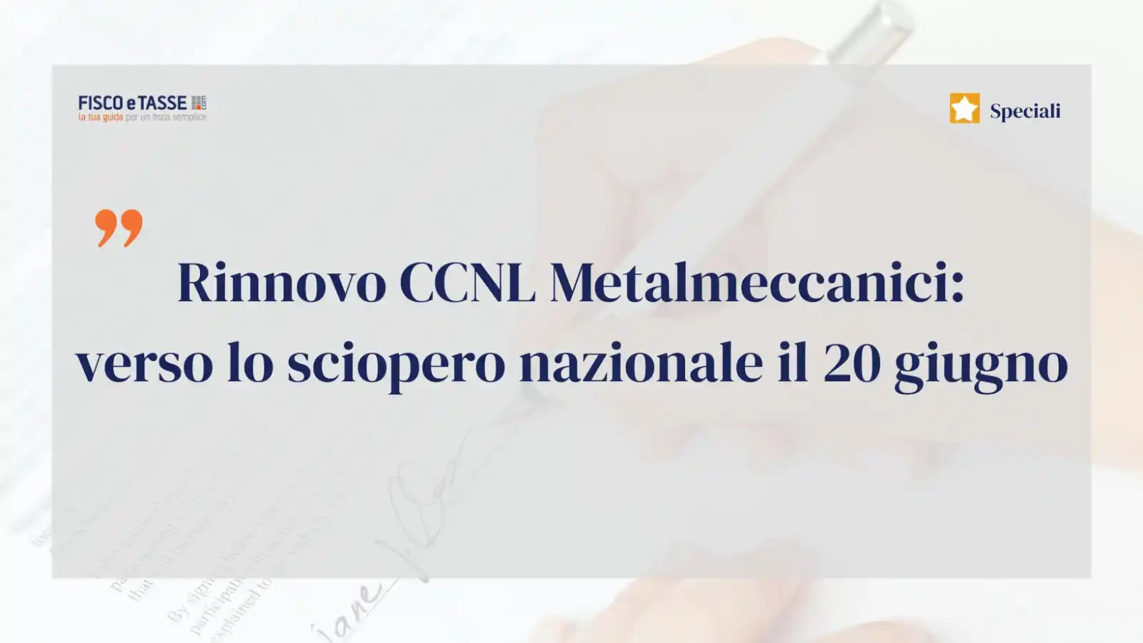 Image from FISCOeTASSE.com: 👉🏻 Dopo lo sciopero nazionale del 28 marzo per la richiesta di rinno...