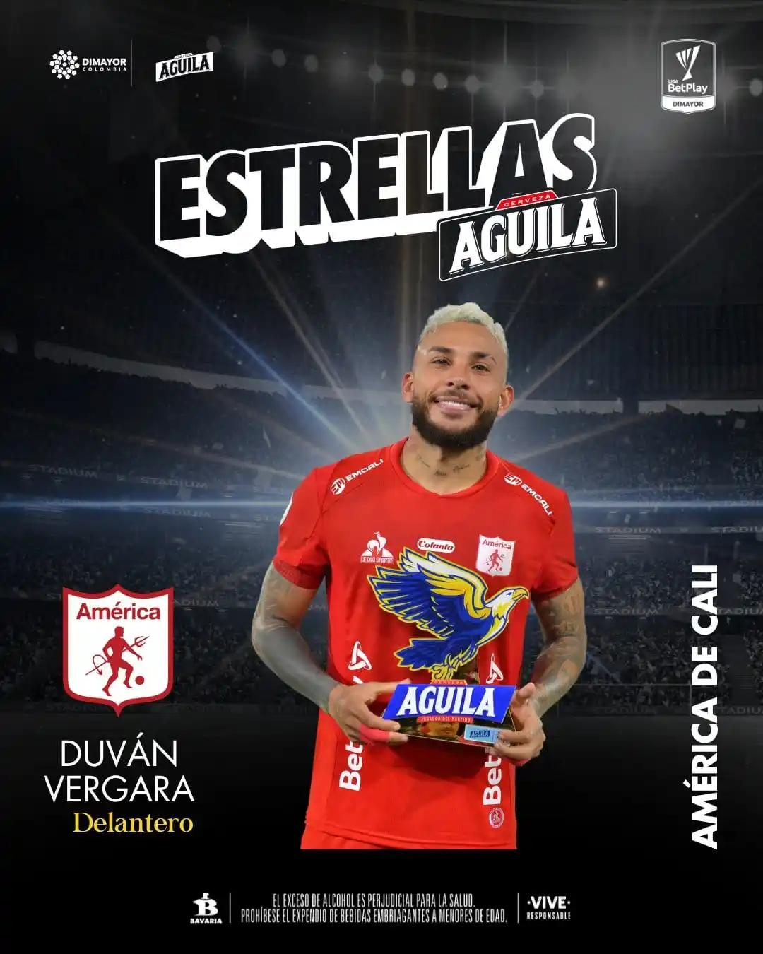 Image from 👺 ᗩᗰéᖇᎥᑕᗩ  ᗪᗴ ᑕᗩᒪᎥ 🇨🇴: 👹 ¡Duván Vergara de @AmericadeCali es nuestra <a class="text-blue-500...