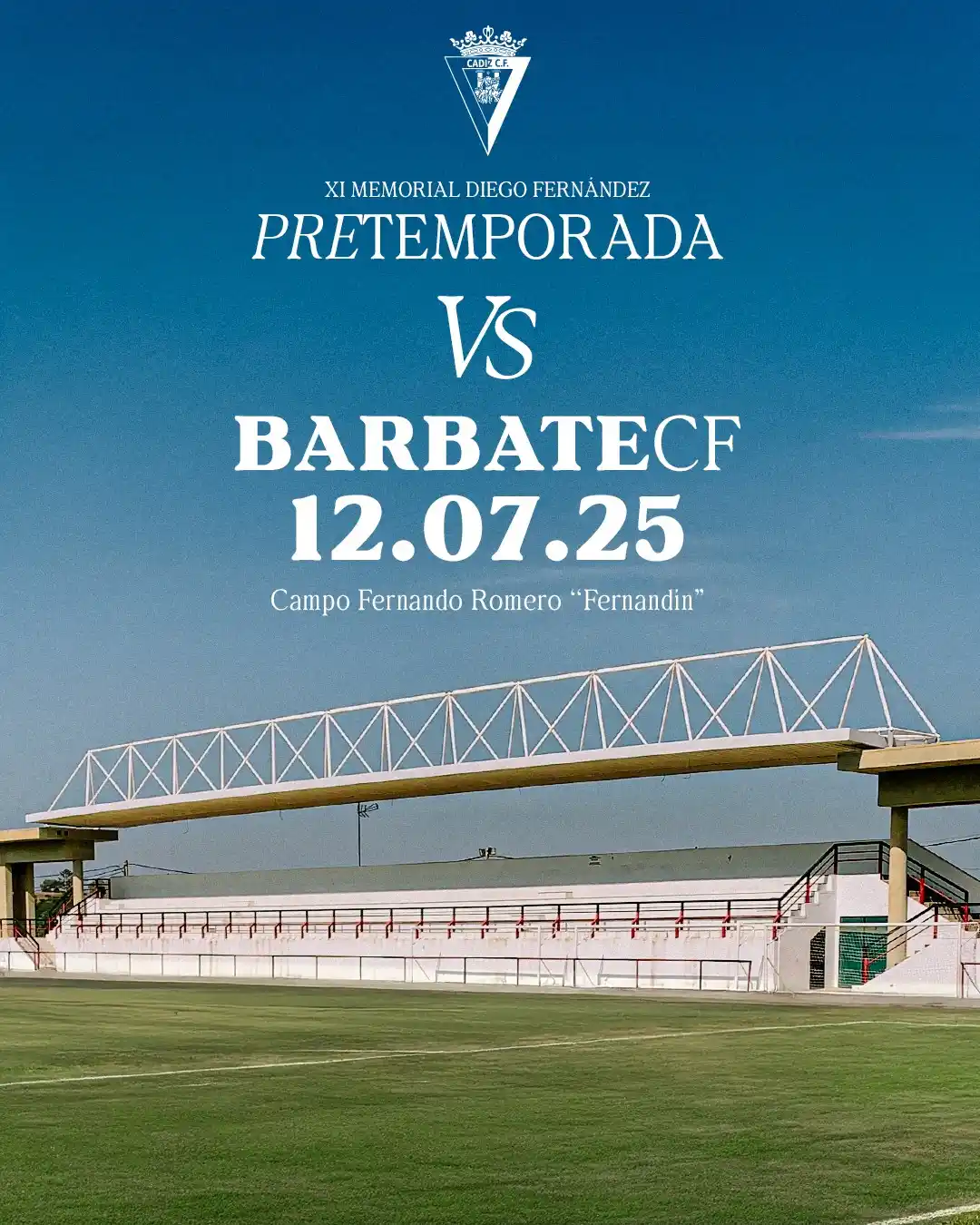 Image from Cádiz Club de Fútbol: ⚽️ El Barbate en Benalup, primer amistoso de pretemporada. ℹ️ Toda la...