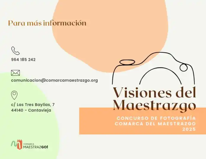 Image from DiaDia: 👉🏻 El concurso fotográfico Visiones del Maestrazgo convoca una nueva...