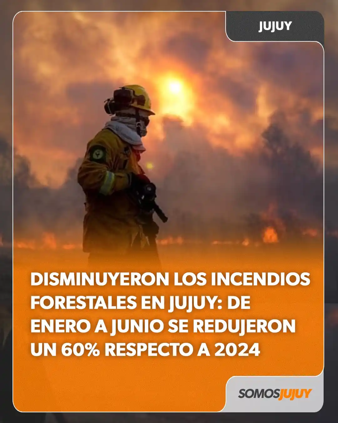 Image from Somos Jujuy - Noticias : 🔥 En el primer semestre del año se registraron solo 17 incendios fore...