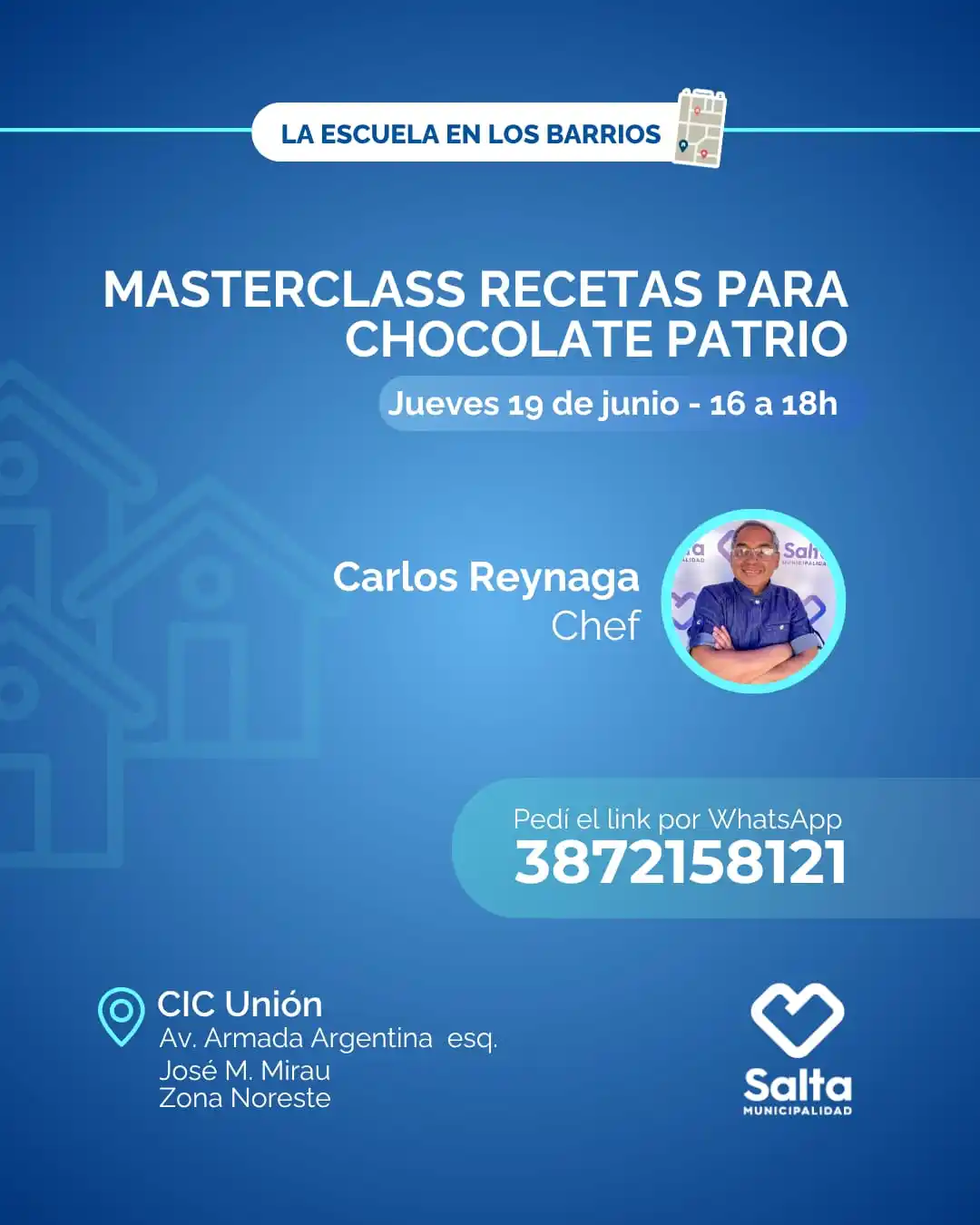 Image from Escuela de Emprendedores Salta: ES HOY‼️ *INSCRÍBETE AQUÍ* https://capacitaciones.municipalidadsalta.g...
