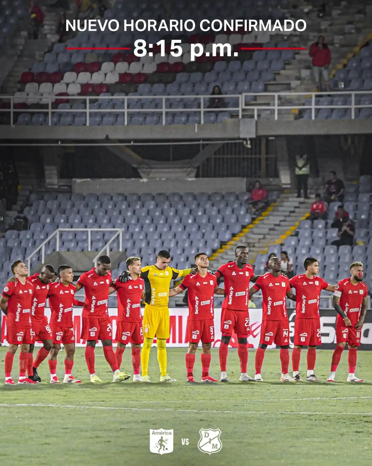Image from 👺 ᗩᗰéᖇᎥᑕᗩ ᗪᗴ ᑕᗩᒪᎥ 🇨🇴: ⚠️ Escarlata, ten presente que el partido de mañana frente a Independi...