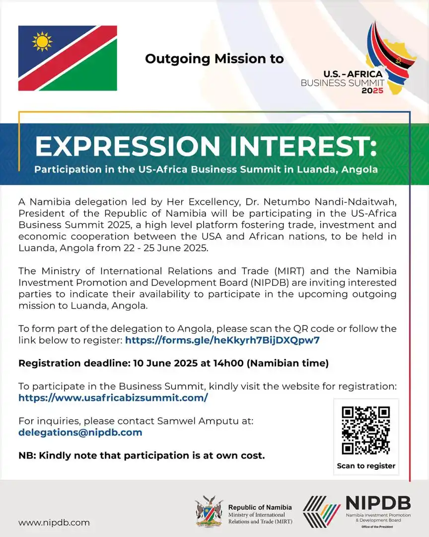 Namibia Investment Promotion And Development Board (NIPDB) post