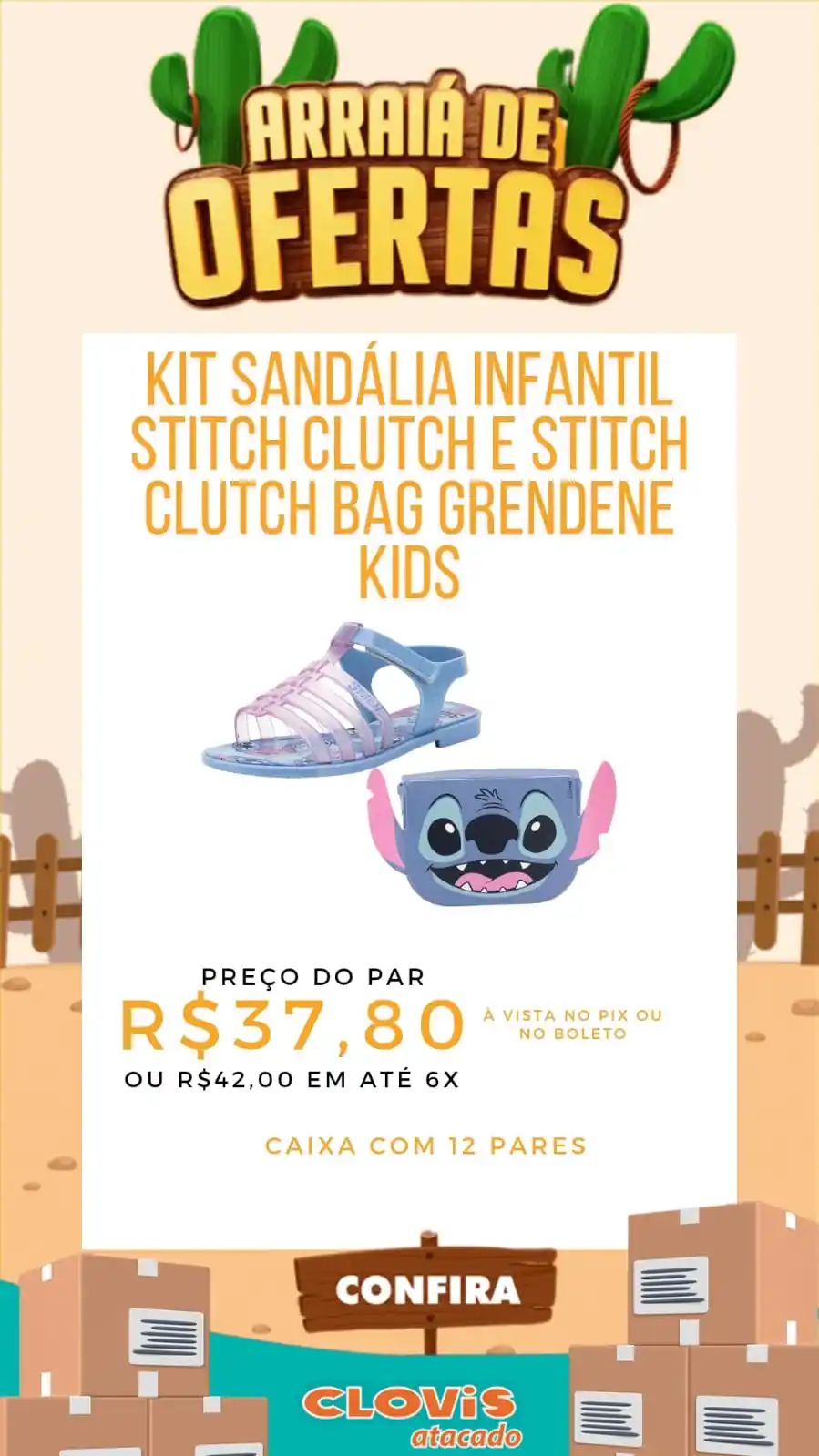 Clovis Atacado Novidades e Promoções post