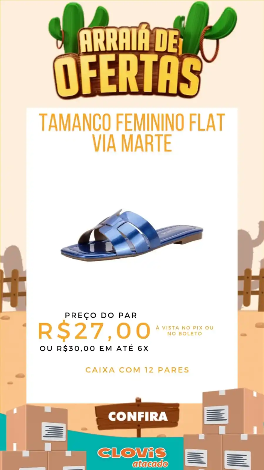 Clovis Atacado Novidades e Promoções post