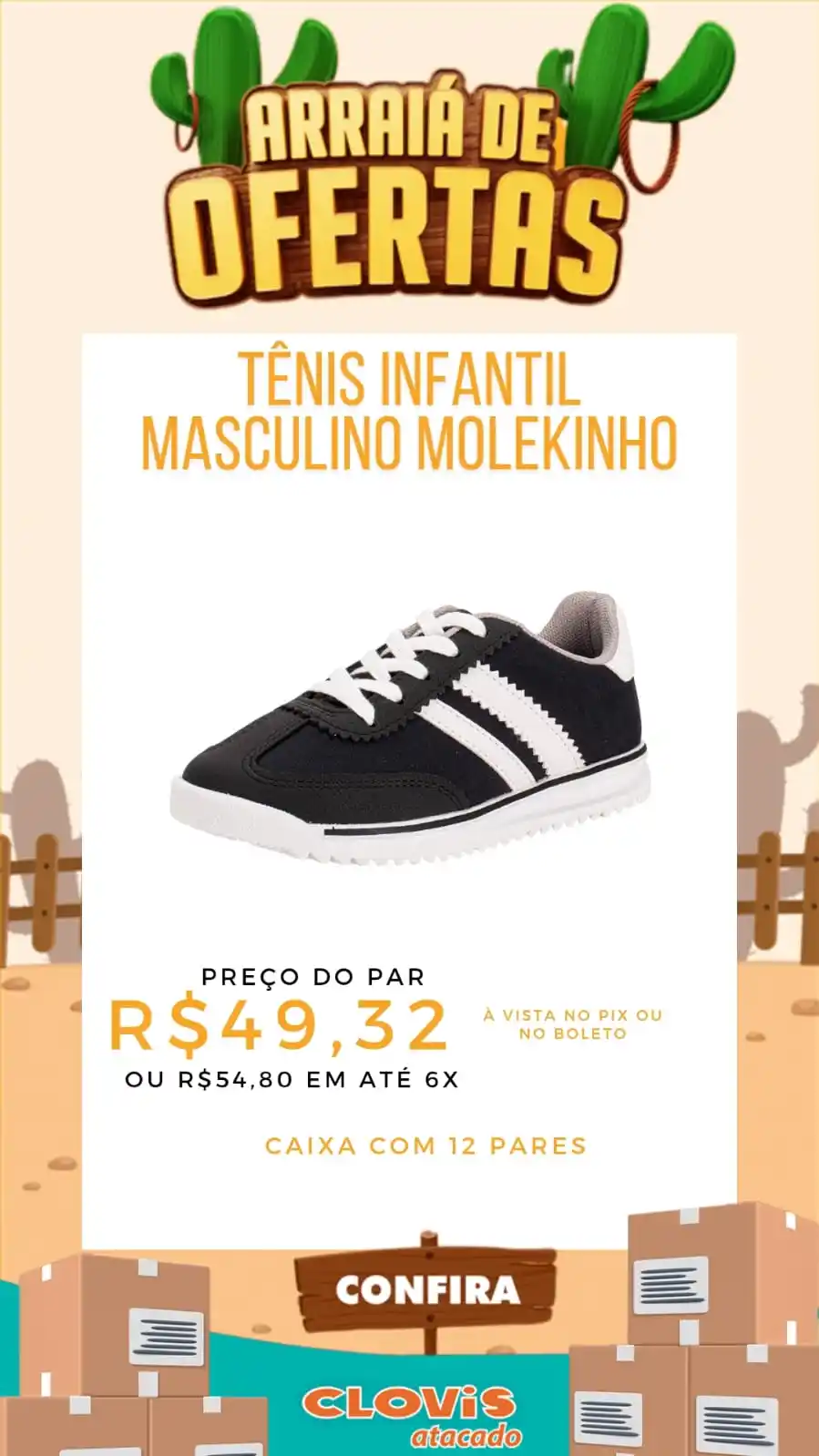 Clovis Atacado Novidades e Promoções post