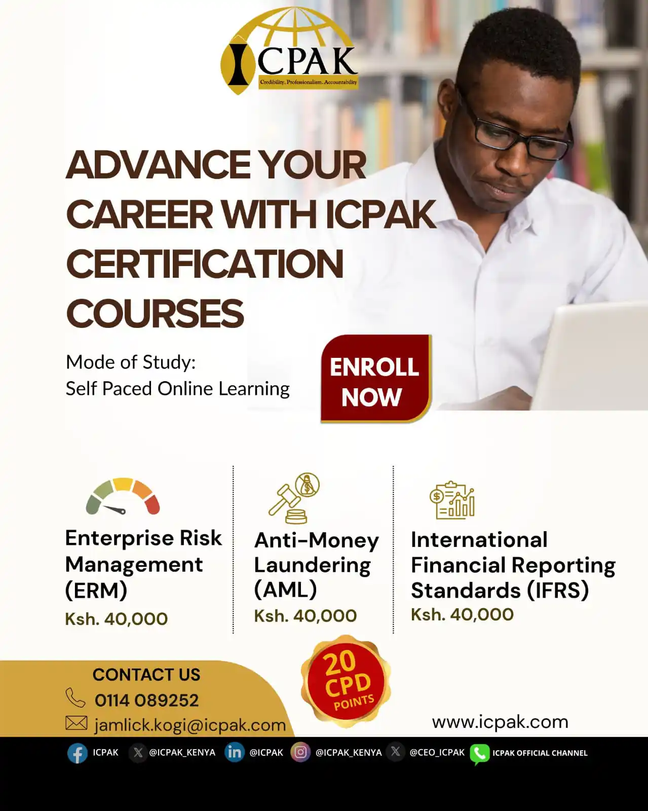 Image from ICPAK OFFICIAL CHANNEL: In a crowded job market, specialiSation gives you an edge. Earn profes...