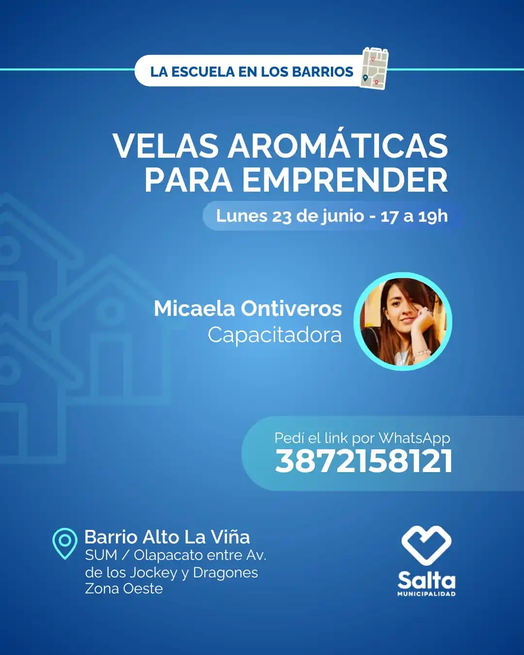 Image from Escuela de Emprendedores Salta: *INSCRIBÍTE AQUÍ 👇🏼* https://capacitaciones.municipalidadsalta.gob.a...