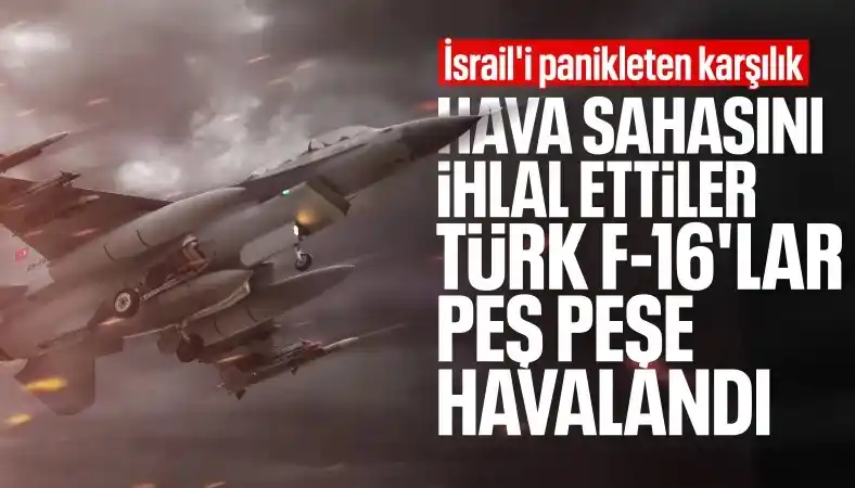Image from Ensonhaber: İsrail, Türk hava sahasını ihlal etti: TSK anında karşılık verdi https...