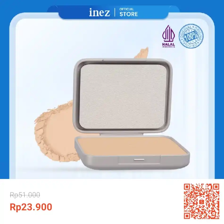 Image from INFO PROMO RACUN SHOPEE DISKON KODE VOUCHER SPILLTIKTOK TOKOPEDIA TIKTOK BLIBLI LAZADA RECEH CUAN: Ivory-09 Temukan Inez Refill Precious Powdery Cake /PPC / Two Way Cak...