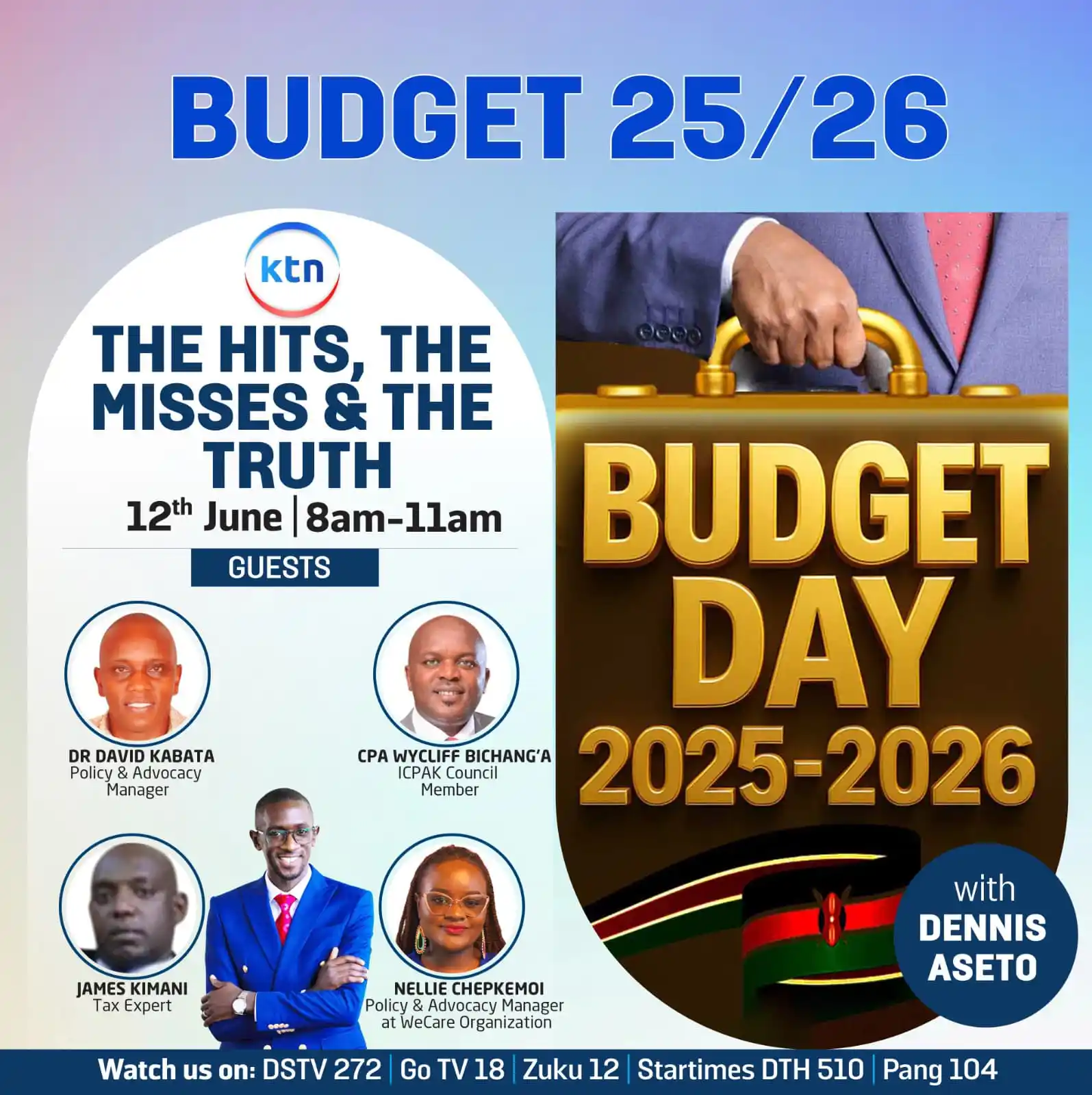 Image from ICPAK OFFICIAL CHANNEL: Join CPA Wycliff Bichang'a, ICPAK Council Member on KTN Home for the...