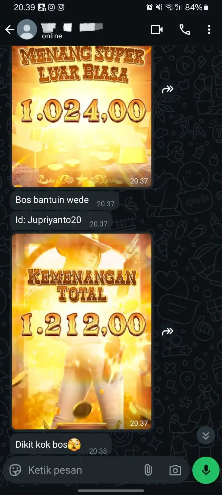 Image from Group_ParaBos$: Kalo mau sombong main nya di bigbos79 yakan karna pecahan nya menggele...