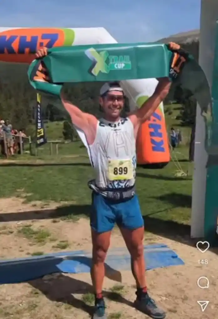 Image from DiaDia: 🏅 L’atleta vilafranquí David Prades Monfort guanyador de la Lles Xtra...