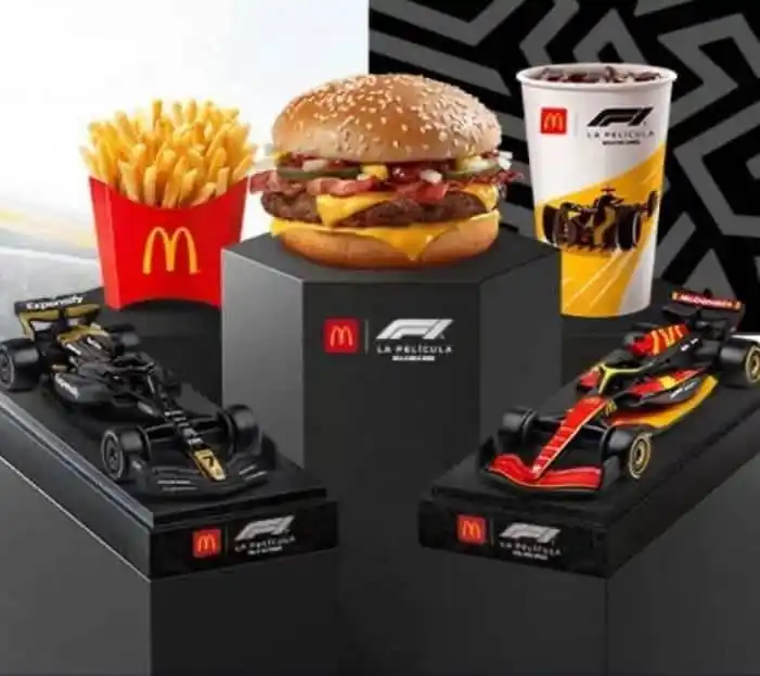 Image from Formula 1 Venezuela 🇻🇪🏁: 🏁 🍔🍟🏎️🥤La Formula 1 y McDonald’s lanzarán una Edición Especial de...