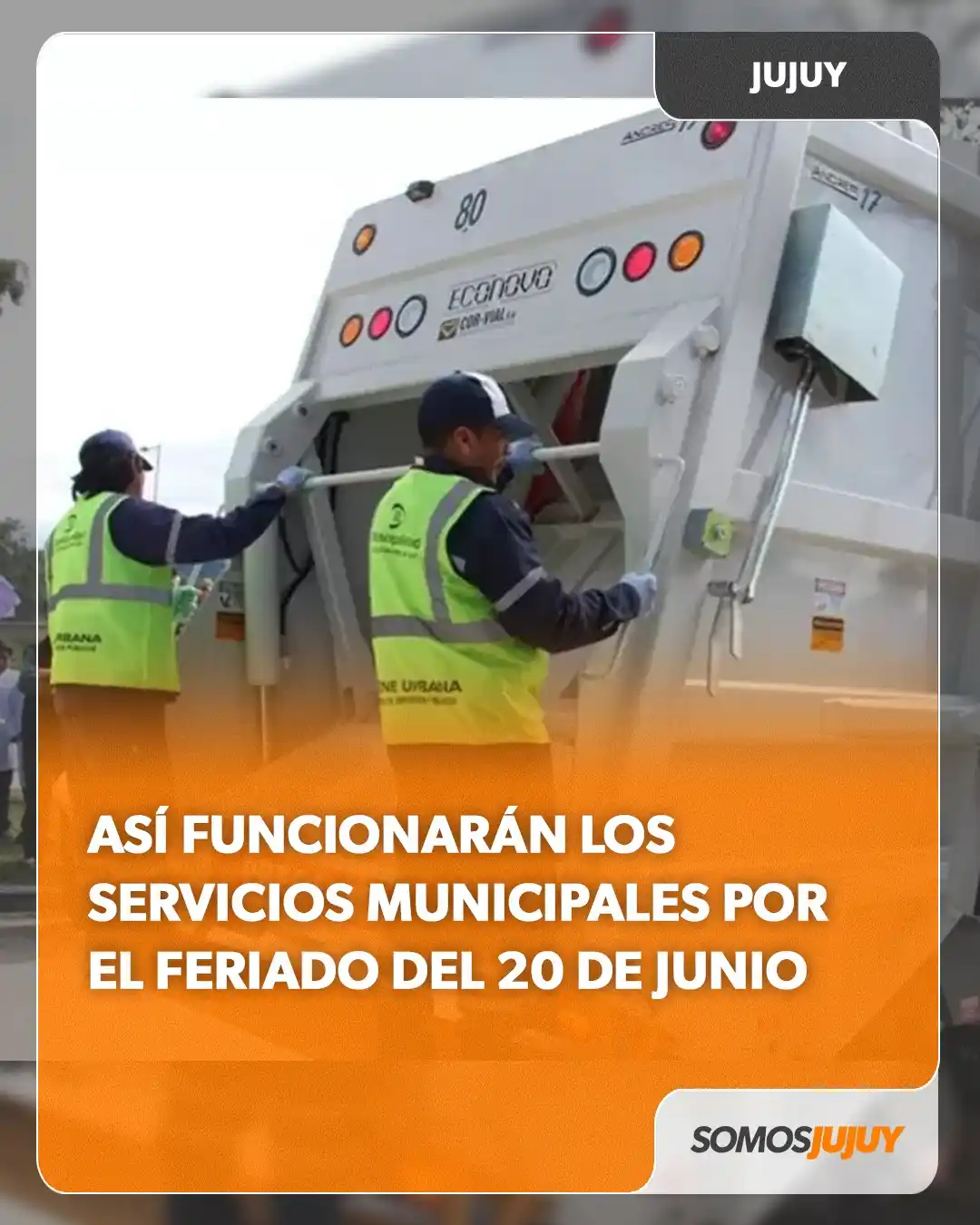 Image from Somos Jujuy - Noticias : La Municipalidad de San Salvador de Jujuy, informó la modalidad de pre...