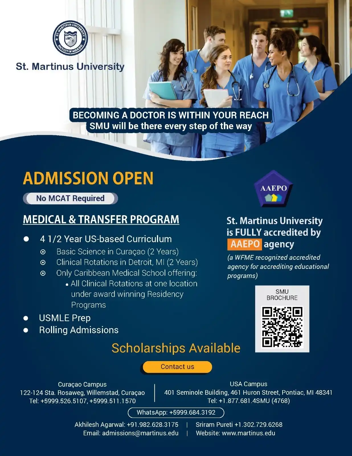 Image from Botika Na Warda Caribe 🏥🩺⚕💉🩸💊: 🏥 Launch Your Medical Career at St. Martinus University! 🏥 Start yo...