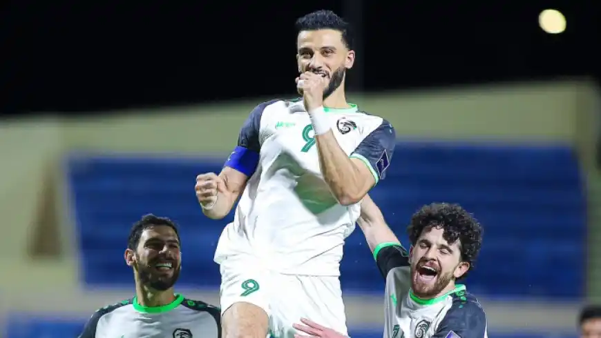 Image from Althaniatv: 📰لماذا تأخر التحاق عمر السومة ببعثة الوداد المغربي في كأس العالم للأن...