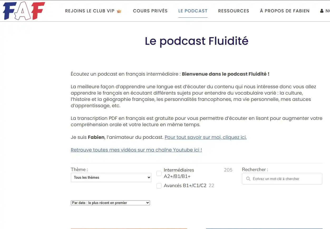 Français Avec Fluidité  post