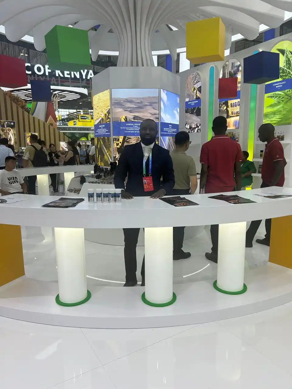 Image from Namibia Investment Promotion And Development Board (NIPDB): Namibia is proud to participate in the China–Africa Economic and Trade...