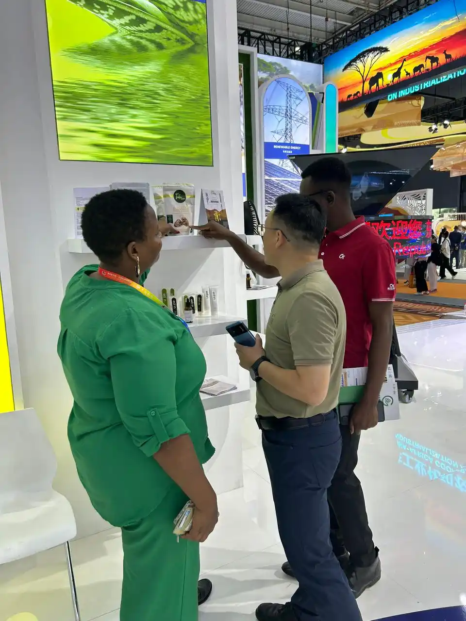 Image from Namibia Investment Promotion And Development Board (NIPDB): Namibia is proud to participate in the China–Africa Economic and Trade...