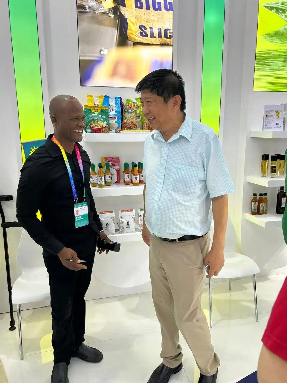 Image from Namibia Investment Promotion And Development Board (NIPDB): Namibia is proud to participate in the China–Africa Economic and Trade...