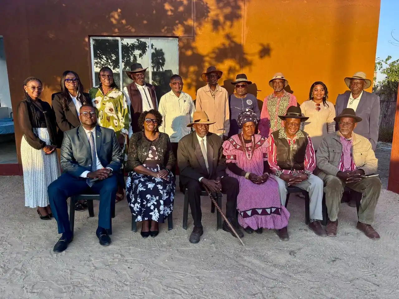 Image from Namibia Investment Promotion And Development Board (NIPDB): NIPDB PAYS COURTESY VISIT TO OMBADJA TRADITIONAL AUTHORITY FOR COLLABO...
