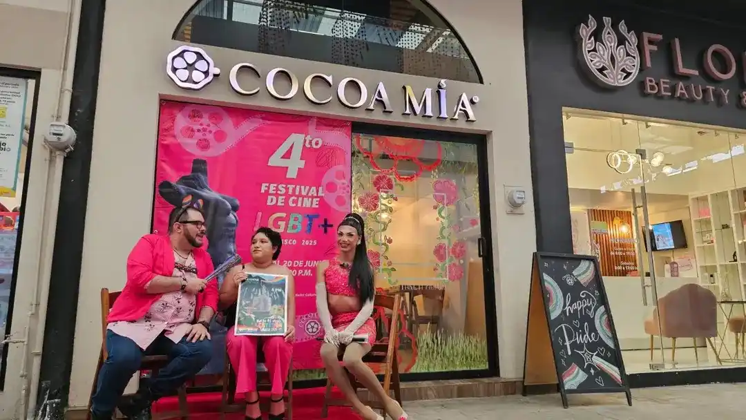 Image from Sintexto Noticias Tabasco: *NOTICIAS DE TABASCO*  👉Dio inicio el 4to. Festival de Cine LGBT+, el...
