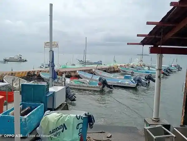 Image from Sintexto Noticias Tabasco: *NOTICIAS DE VERACRUZ* 👉Pocos pescadores de Veracruz han salido al m...