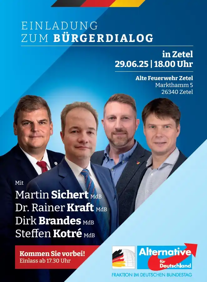 Image from Martin Sichert Infokanal: +++ *HERZLICHE EINLADUNG* +++ Wir sehen uns am *29. Juni 2025 in Zete...