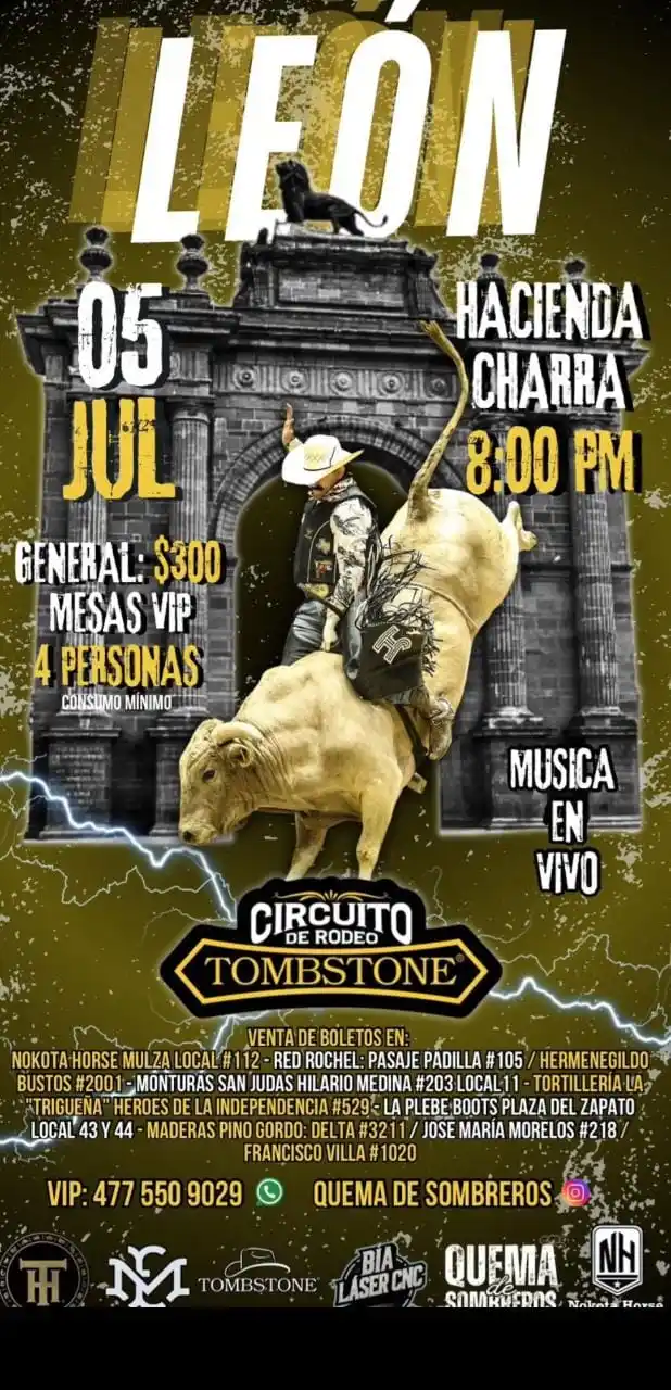 Image from L.S.C 🇲🇽💀: Puedes también conseguir tus boletos en 👇🏼🎟️:  - Nokota Horse Mulza...