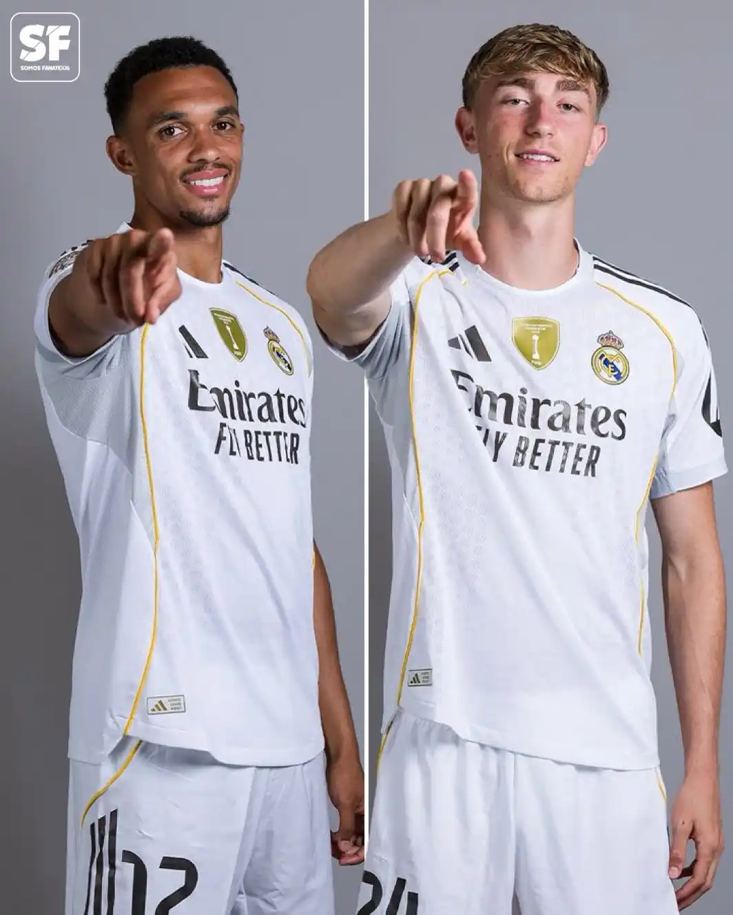 Image from Bolavip | Sou Real Madrid: Trent Alexander-Arnold e Dean Huijsen estão na escalação inicial para ...