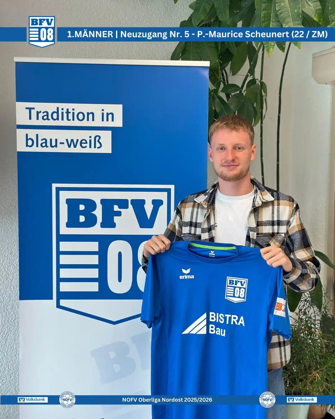 Image from Bischofswerdaer FV 08: 1.MÄNNER | Neuzugang Nummer 5 🔵⚽️⚪️ …  ⏩️ Weiter geht’s mit dem Perso...