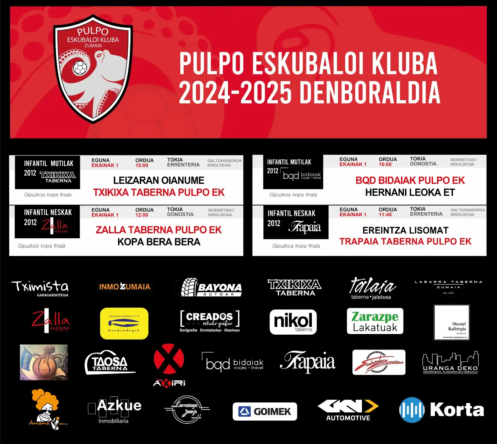 Pulpo Eskubaloia post