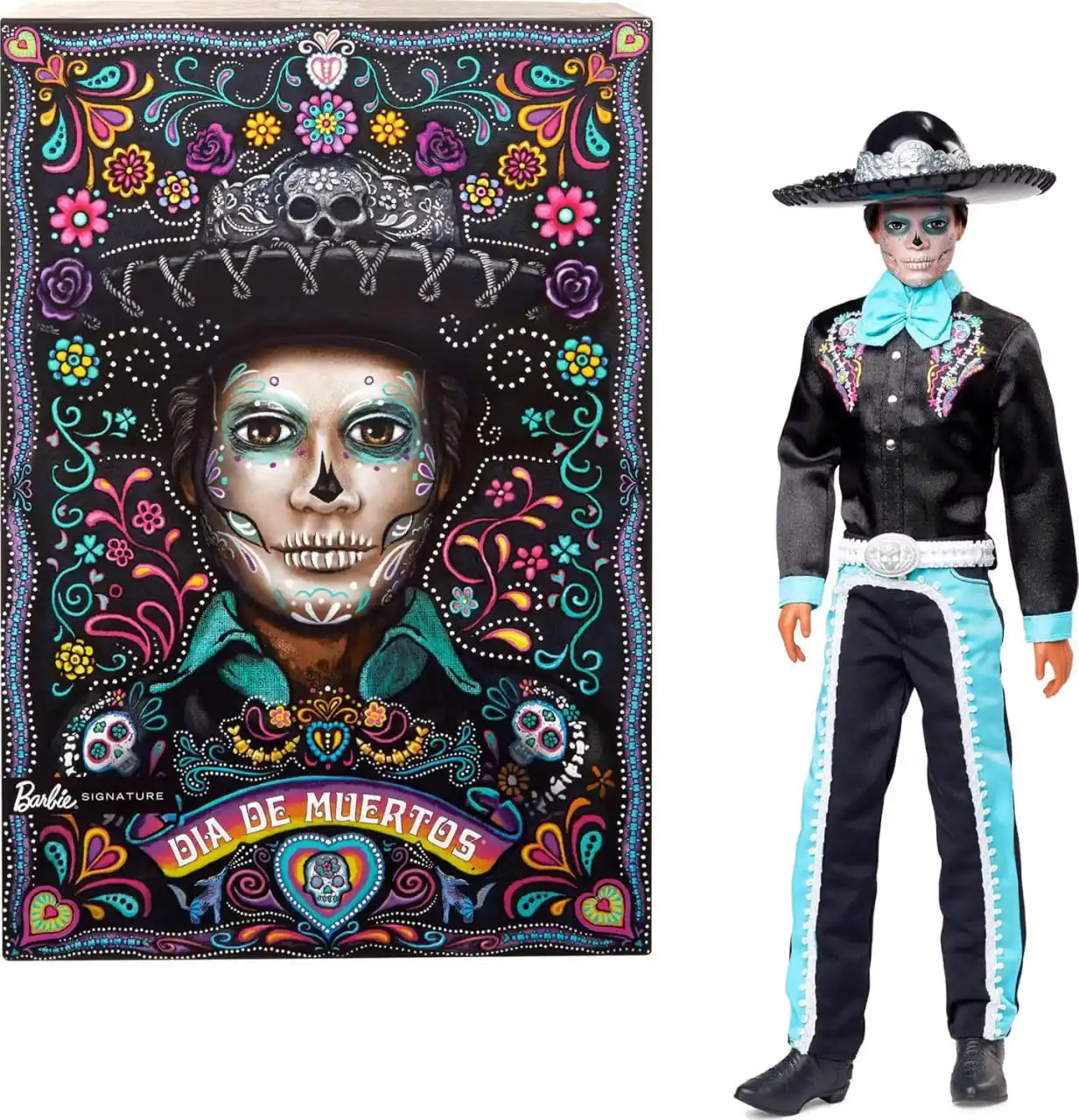 Image from Ofertones México : BARBIE KEN DÍA DE MUERTOS 2024 🎉💀 Amazon: Barbie Signature Muñeca de...