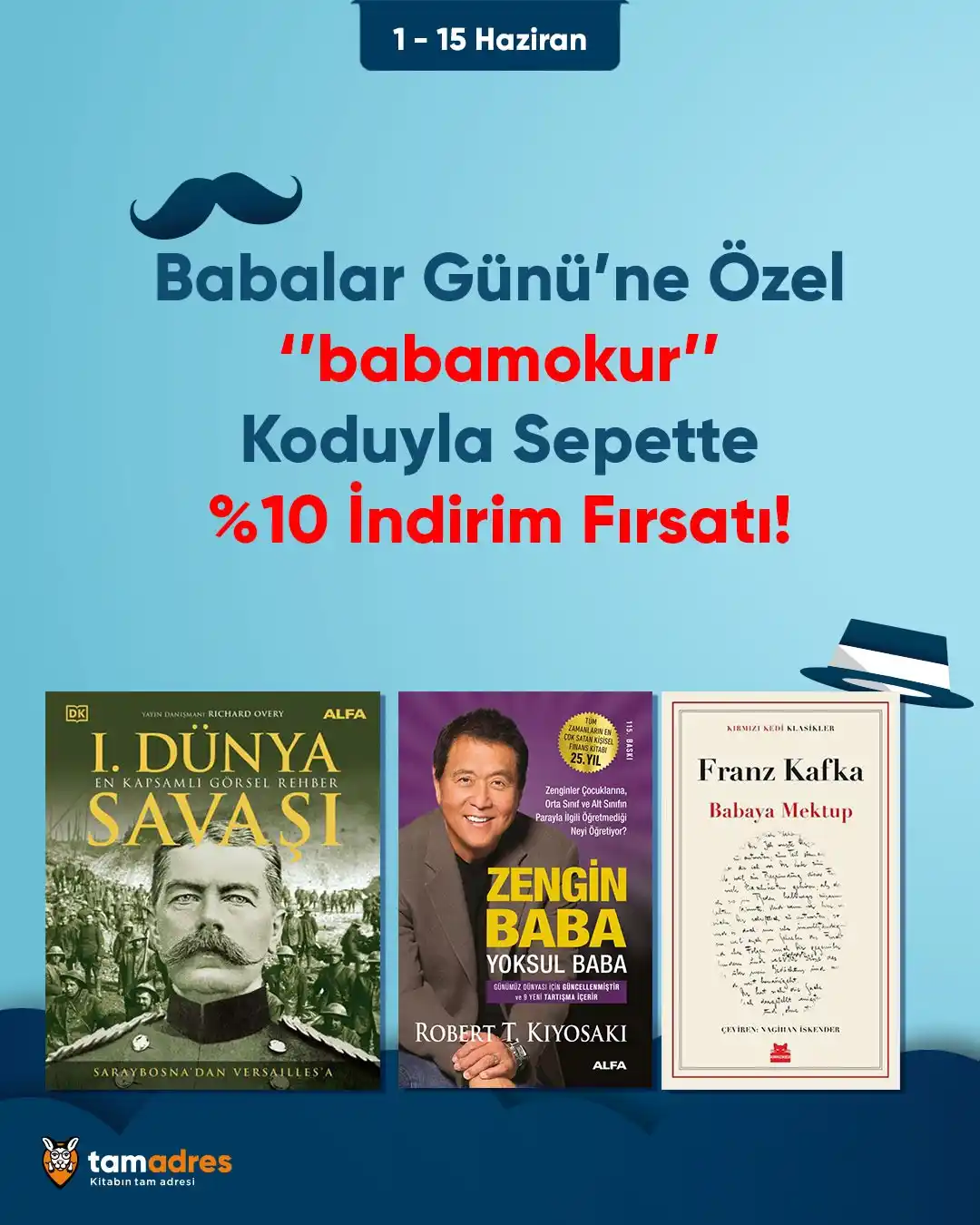 Image from tamadres: 🎁 Bu pazar, Babalar Günü! Hâlâ hediye almadıysan panik yok 😌 Sepette...