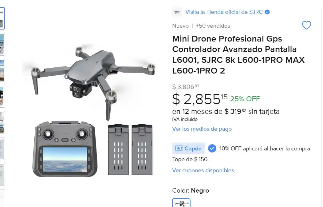 Image from Ofertones México : ¡CAPTURA EL CIELO CON EL MINI DRONE PROFESIONAL! 🚁✨ MercadoLibre: Min...