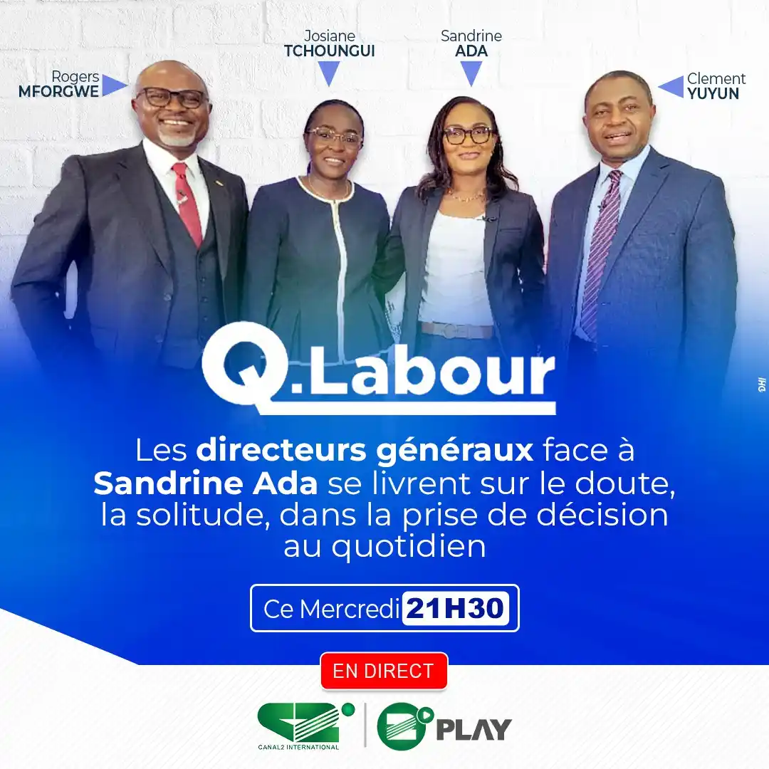 Image from Canal 2 International: Ce mercredi à 21h30 sur Canal 2 International Ne manquez pas Q. LABOUR...