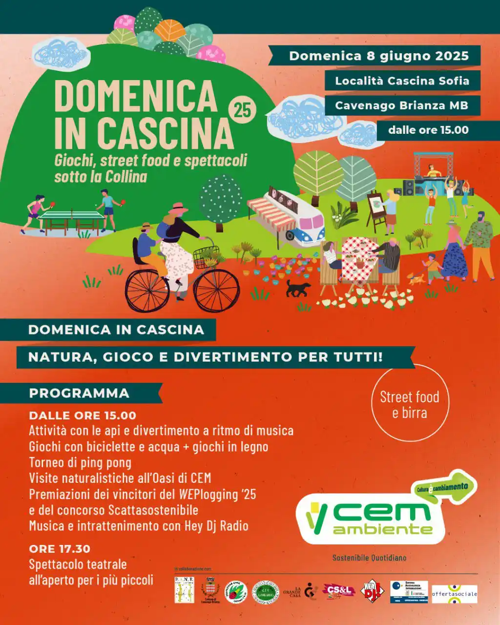 Image from Comune di Busnago: CEM Ambiente invita a partecipare alla "Festa all'aria aperta 2025", u...