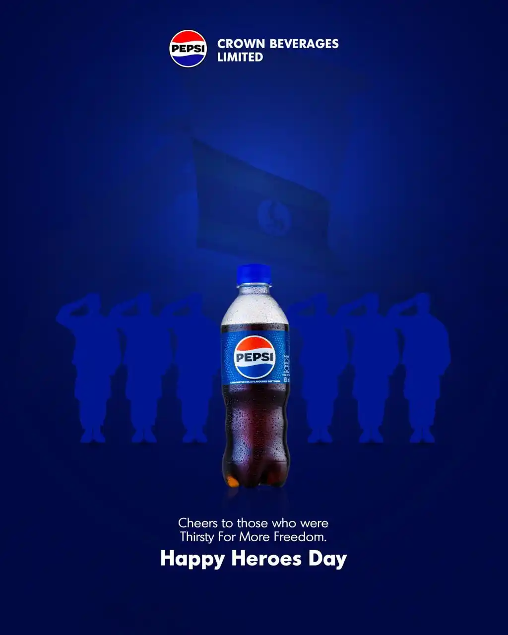 Image from Crown Beverages Limited: Cheers to those who were Thirsty For More  Freedom. <a class="text-blu...