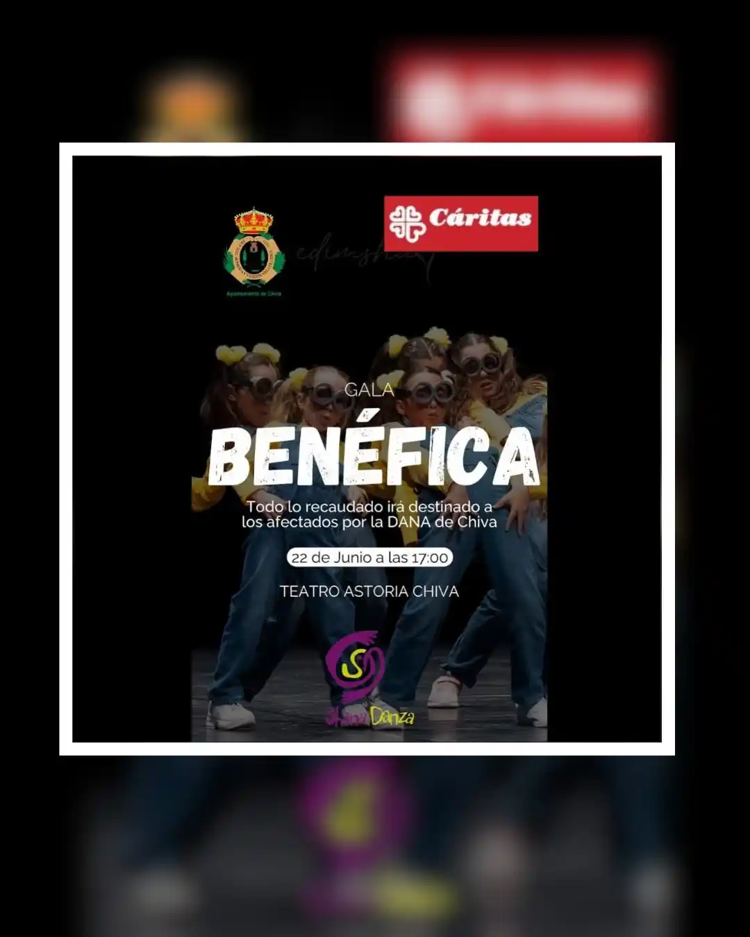 Image from Urbanizaciones y diseminados - Ayuntamiento de Chiva: 💛 Chiva baila por una buena causa 🎭 Gala benéfica por los afectados ...