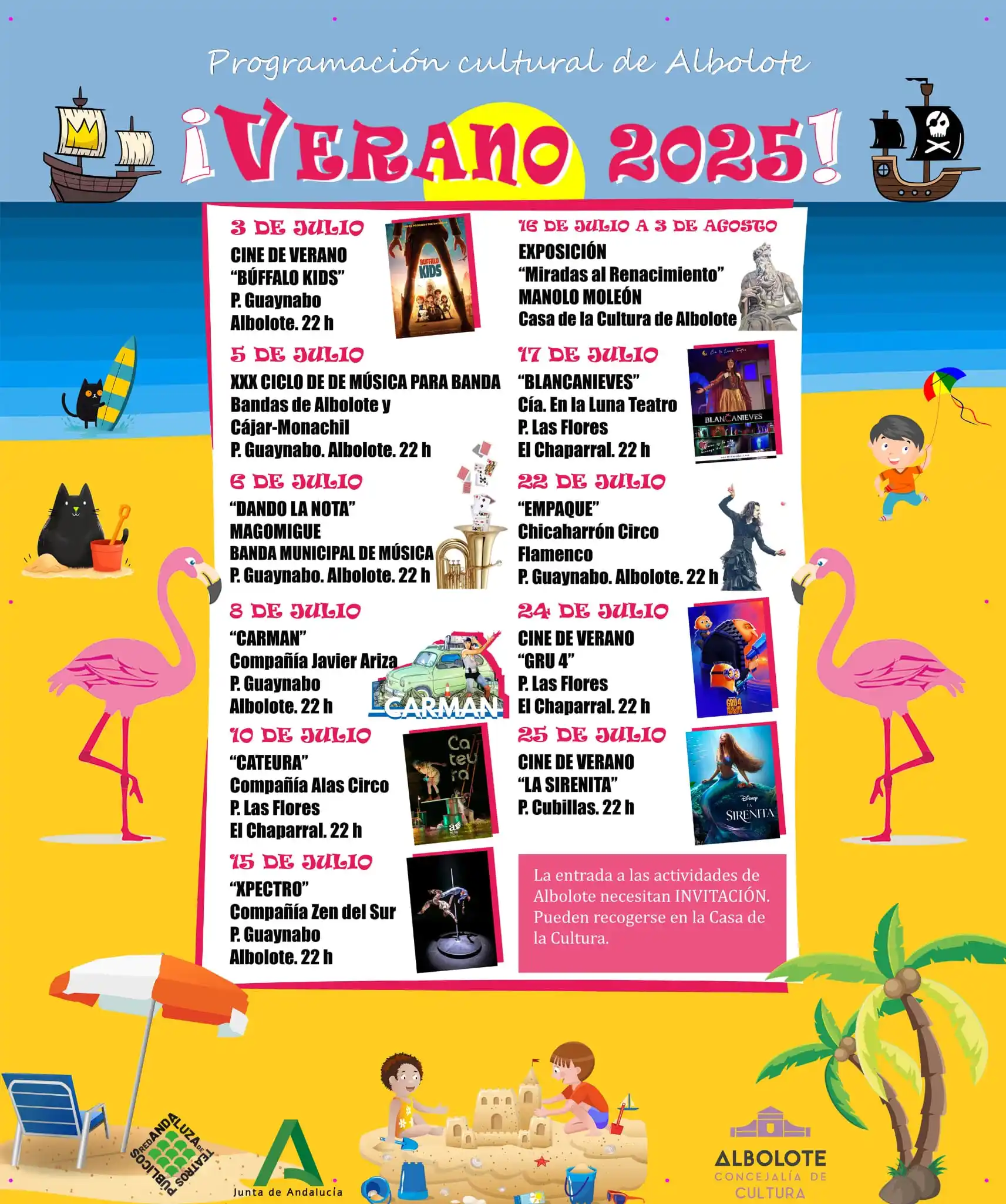 Image from Albolote Información: El verano 2025 en Albolote viene cargado de cultura y diversión para t...