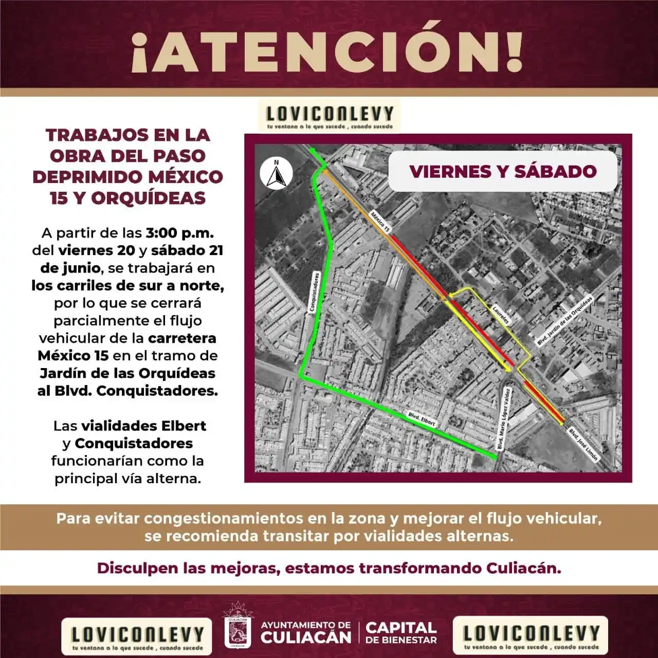 Image from LoViConLevy: Este viernes 20 y sábado 21 de junio a partir de las 3 de la tarde por...