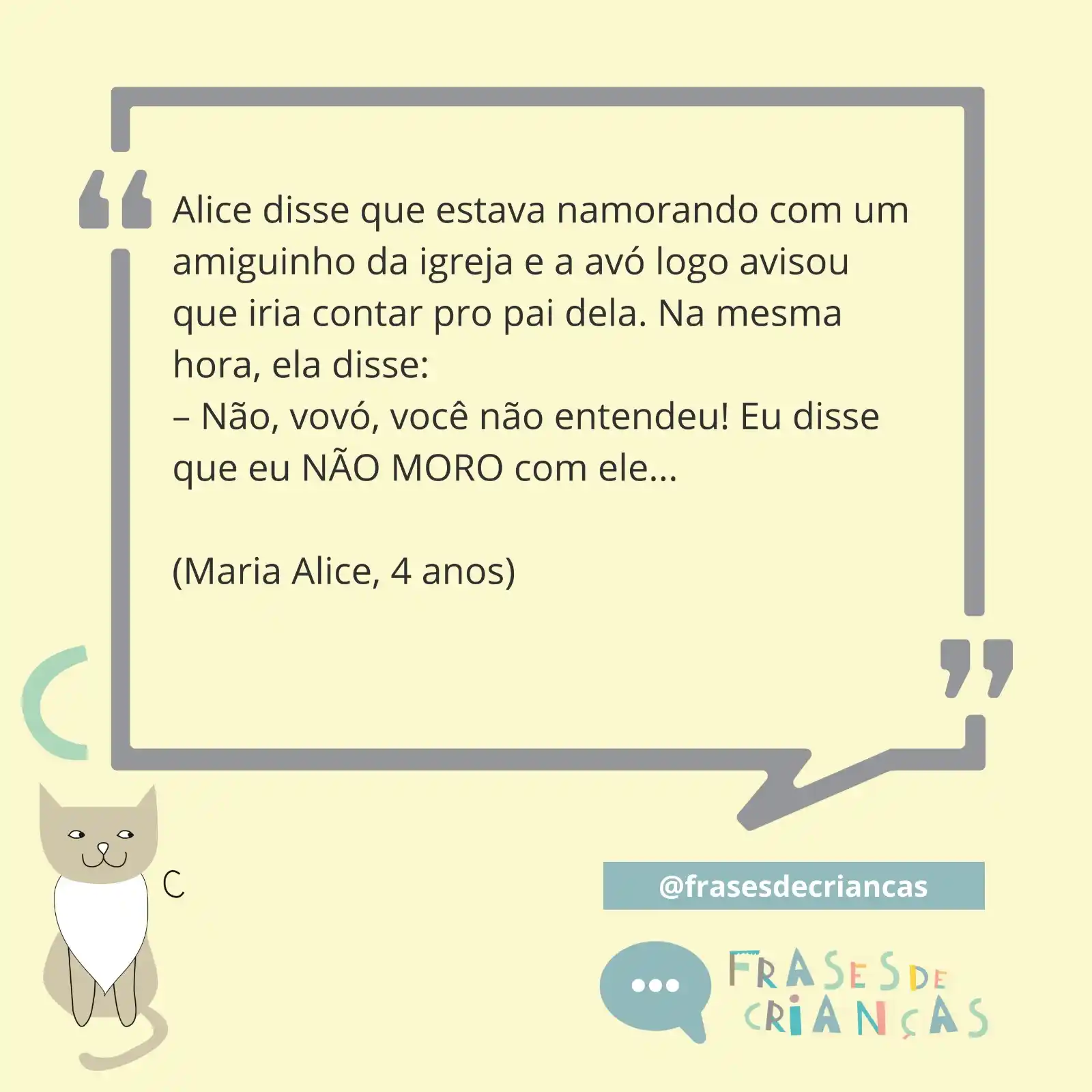 Image from Frases de Crianças: *FELIZ DIA DOS NÃOMORADOS ;)* Criança não namora, mas tem opinião pra...